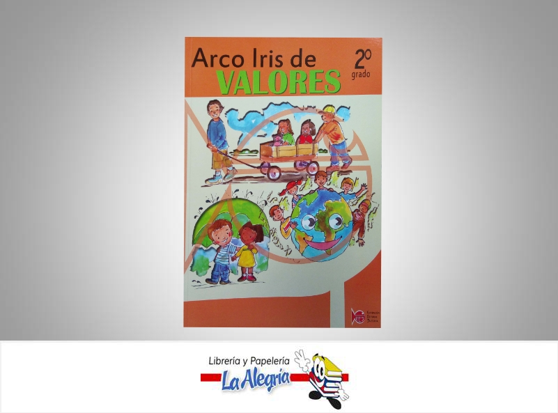 ARCO IRIS DE VALORES 2  TEMATICA EDUCACION   EDITORIAL SALESIANA