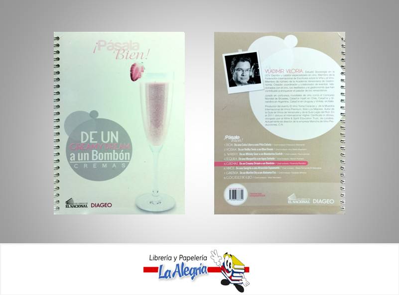 DE UN CREAMY DREAM A UN BOMBONCREMAS  TEMATICA COCINA AUTOR VILORIA, VLADIMIR EDITORIAL LIBROS EL NACIONAL