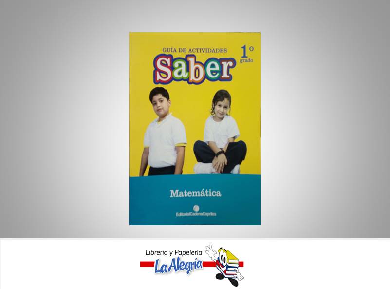 GUIA DE ACTIVIDADES SABER MATEMATICA 1  TEMATICA MATEMATICA AUTOR ODORISI, ERNESTO EDITORIAL SABER