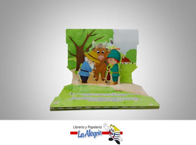 CUENTO COLECCION POP-UP CLASICOS  TEMATICA CUENTO INFANTIL   EDITORIAL SICOBEN