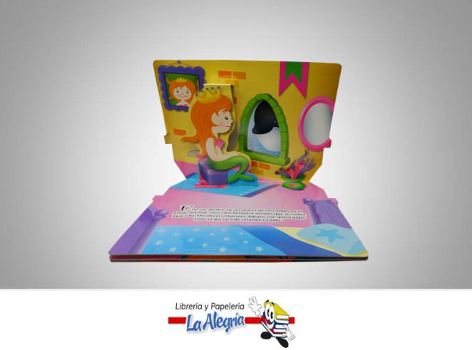 CUENTO COLECCION UN LIBRO POP-UP  TEMATICA CUENTOS   EDITORIAL EDICIONES SALDAÑA
