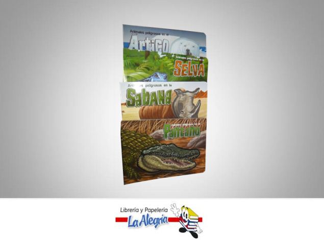 CUENTO COLECCION ANIMALES PELIGROSOS  TEMATICA INFANTIL   EDITORIAL EDICIONES SALDAÑA