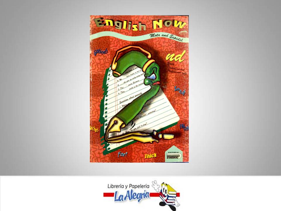 ENGLISH NOW 5 GRADE  TEMATICA IDIOMAS AUTOR MOTA ESPIDEL EDITORIAL ROMOR