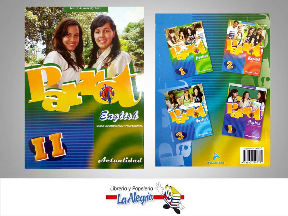 PARROT ENGLISH II MEDIA DIVERSIFICADA PR  TEMATICA IDIOMAS AUTOR AURENTY, JUDITH EDITORIAL ACTUALIDAD