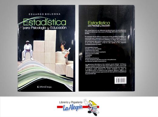ESTADISTICA PARA PSICOLOGIA  TEMATICA ESTADISTICA   EDITORIAL GARDEN BOOK