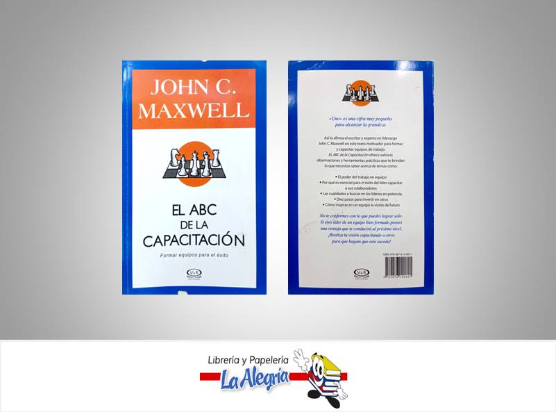 EL ABC DE LA CAPACITACION  TEMATICA NEGOCIOS Y GERENCIA AUTOR MAXWELL JHON C. EDITORIAL V & R EDITORAS