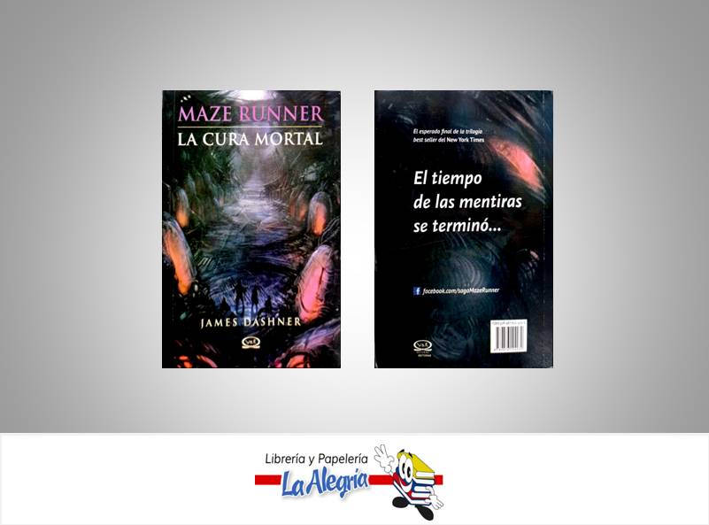 MAZE RUNNER LA CURA MORTAL TEMATICA NOVELAS AUTOR DASHNER, JAMES EDITORIAL V&R EDITORAS