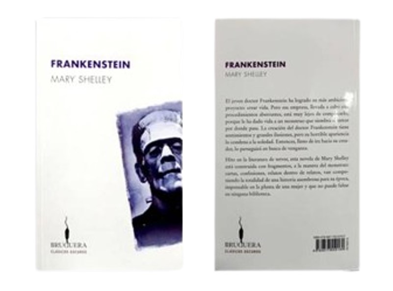 FRANKENSTEIN TEMATICA NOVELA CLASICA AUTOR SHELLEY, MARY EDITORIAL BRUGUERA