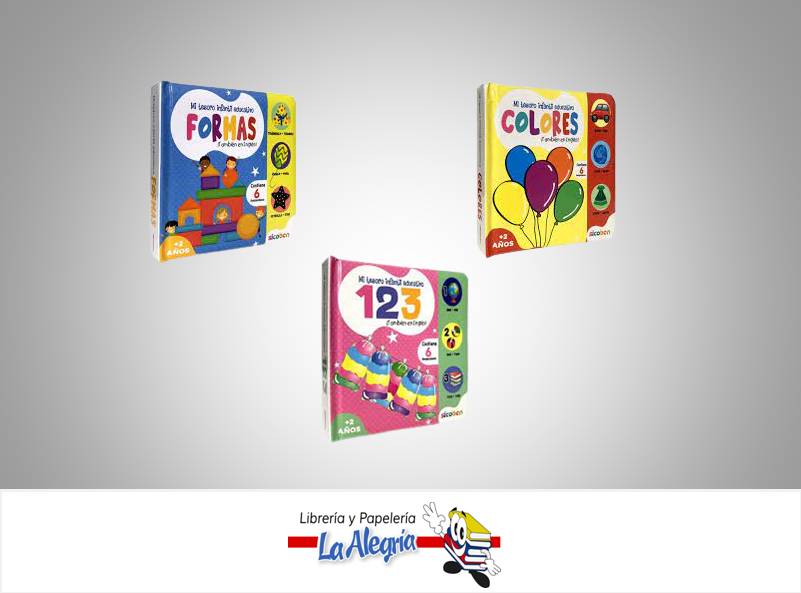 TESORO INFANTIL EDUCATIVO 3 TITULOS  TEMATICA CUENTO EDITORIAL SICOBEN