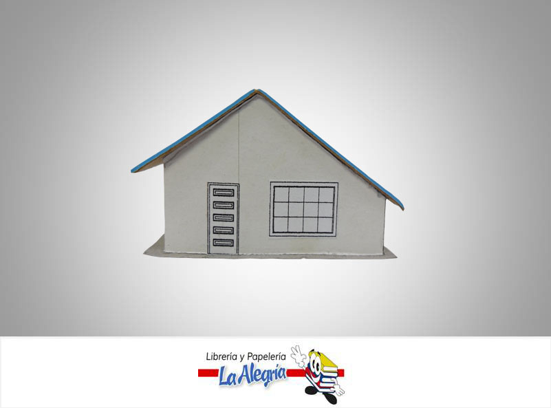 CASA P/MAQUETA 1 PISO ESC 1:125 UND MARCA S/M   