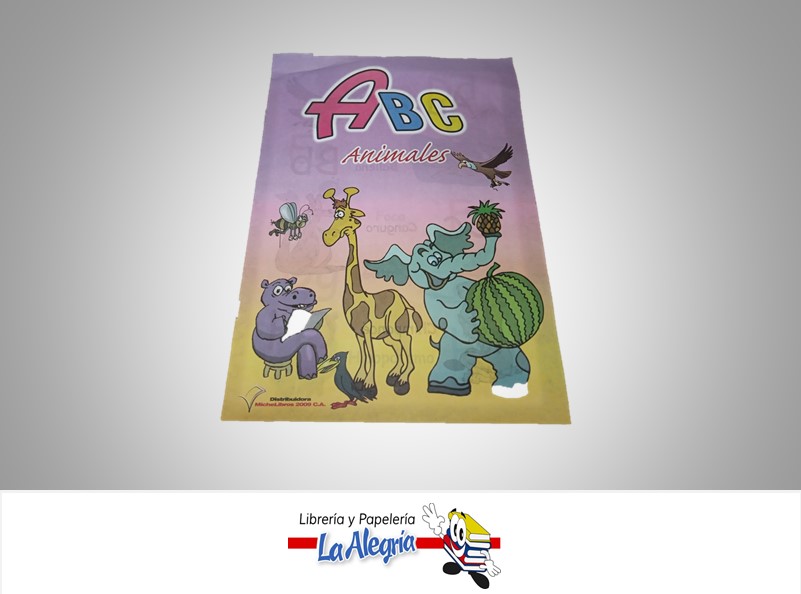 CARTILLA ABC ANIMALES AUTOR MICHELIBRO MARCA MICHELIBROS