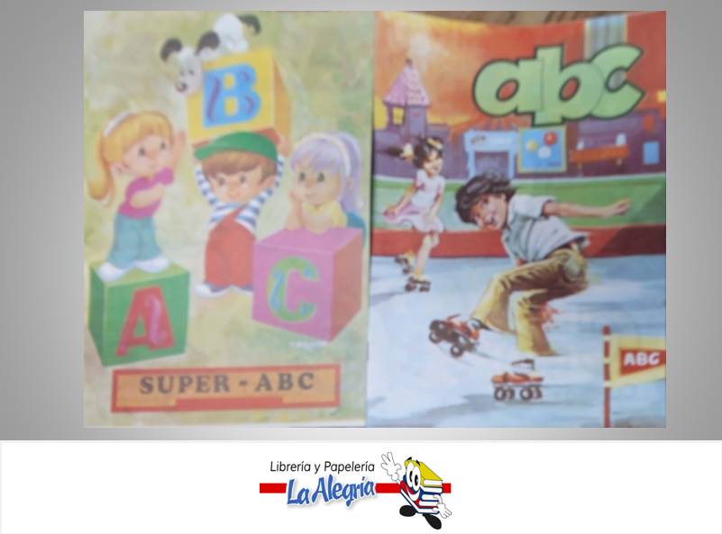CARTILLA ABC  TEMATICA EDUCACION    