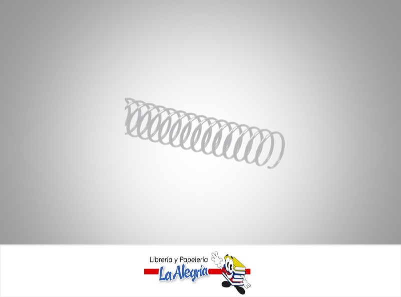 ESPIRAL CONTINUO 16MM TRANSPARENTE MARCA S/M   