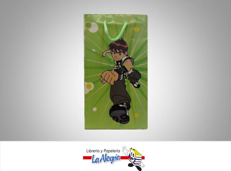 BOLSA DE REGALO 25X14 NINO MARCA S/M   