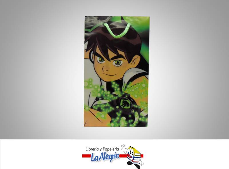 BOLSA DE REGALO 25X14 NINO MARCA S/M   