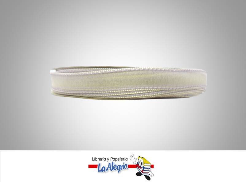 CINTA ORGANZA 13MM LILA XMETRO MARCA S/M   