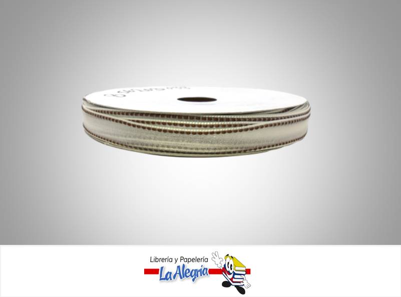 CINTA ORGANZA 13MM MARRON XMETRO MARCA S/M   