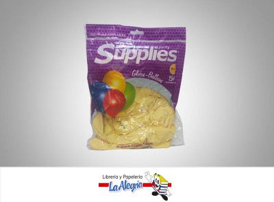 GLOBO R12 ESTANDAR AMARILLO CLARO UND MARCA SM   