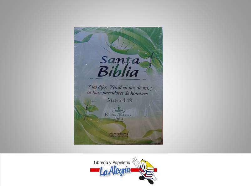 BIBLIA REINA VALERA VERDE GLOBAL GRANDE  TEMATICA RELIGION AUTOR UND  