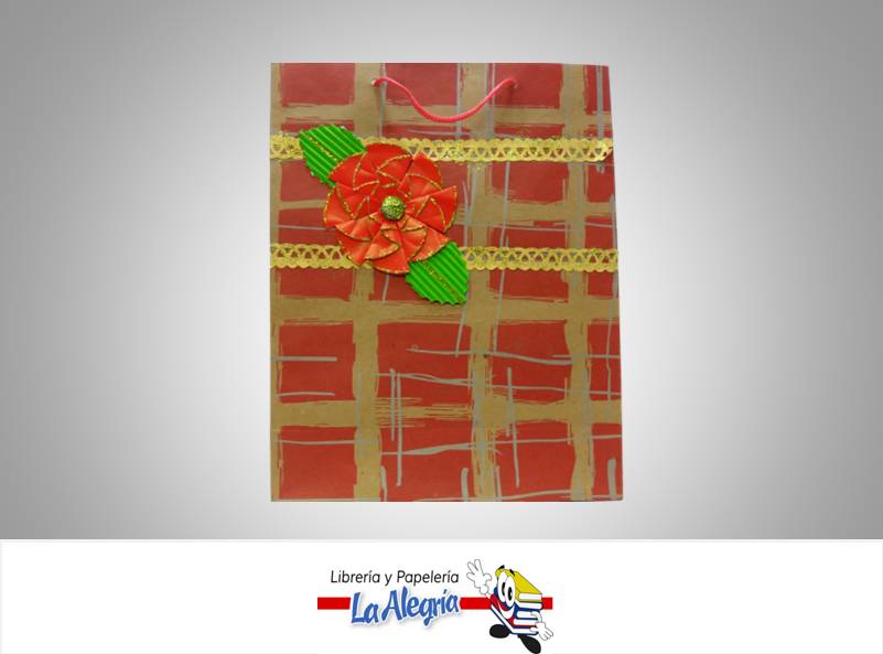 BOLSA DE REGALO 24X19 MARCA S/M   