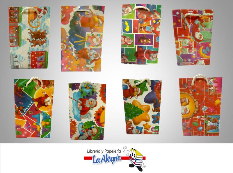 BOLSA DE REGALO 15,1X9,3 D/NAVIDAD MARCA S/M   