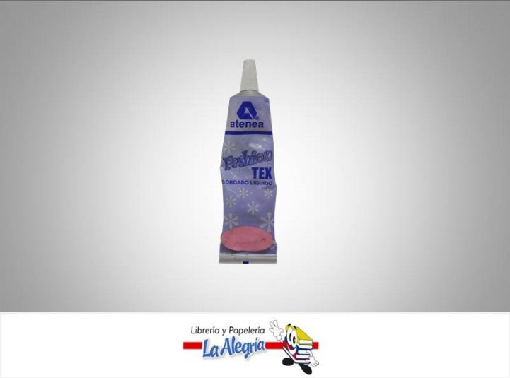 BORDADO LIQ FASHION TEX 20CC ROSADO UND MARCA ATENEA   