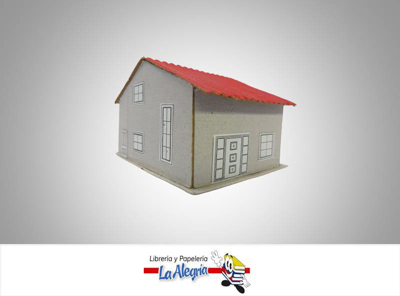 CASA P/MAQUETA 2 PISO ESC 1:125 UND MARCA S/M   