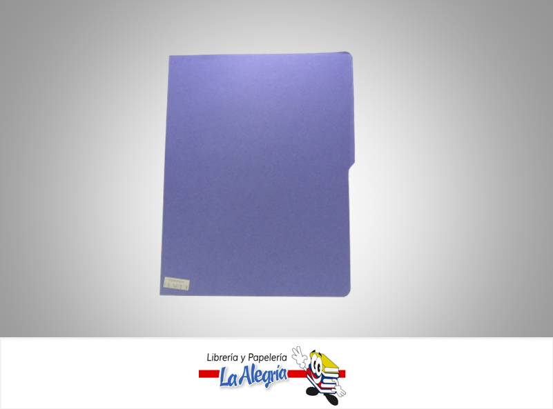 CARPETA MANILA CARTA MORADO UND    