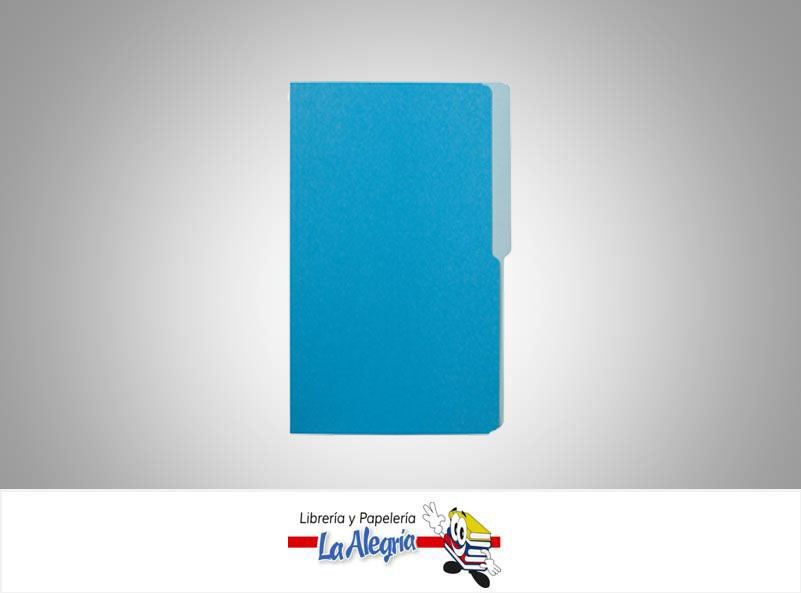 CARPETA MANILA CARTA TURQUESA UND    