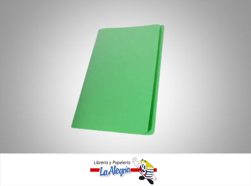 CARPETA MANILA OFICIO VERDE CLARO MARCA S/M