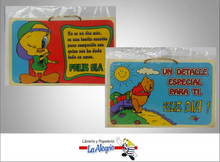 TARJETA DE REGALO 2 MOT C/SOBRE 19X12,5 MARCA SENTIMIENTOS   