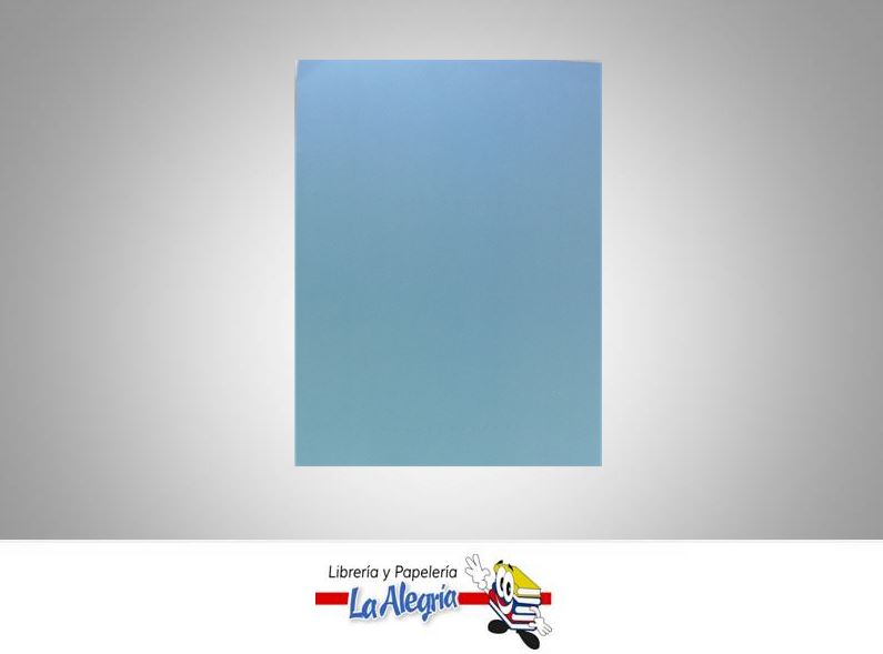 CARTULINA BRISTOL CARTA AZUL CIELO UND 120GR MARCA S/M