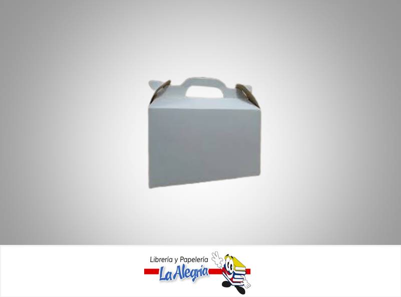 CAJA CARTON 16X9,5 CM FELIZ PLATEADO UND MARCA BLINDAC   
