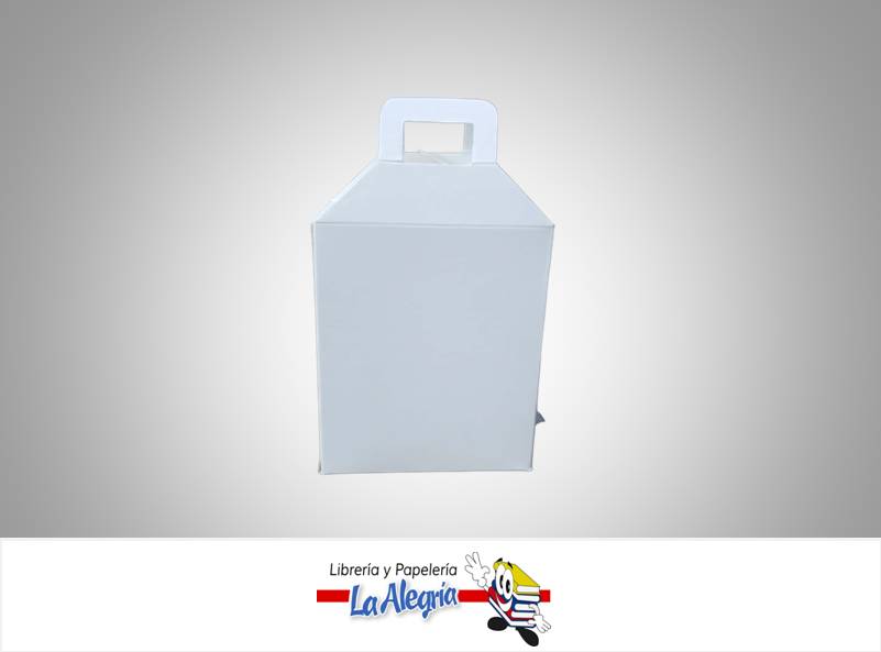 CAJA CARTON 8,5X5 CM RECTAN BLANCO UND MARCA PINTARETA   