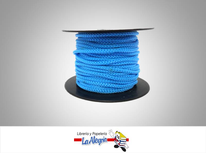 CORDON DE SEDA 3MM AZUL CLARO XMETRO MARCA S/M   