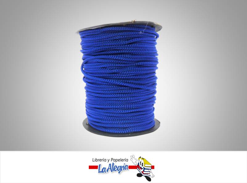 CORDON DE SEDA 3MM AZUL INTENSO XMETRO MARCA S/M   