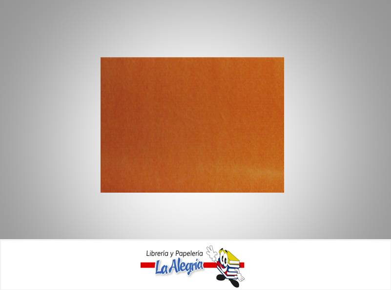 CARTULINA DOBLE FAZ 66X98 CM NARANJA UND MARCA S/M   