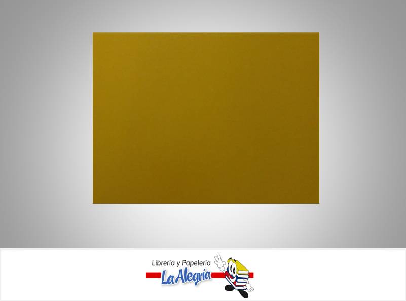 CARTULINA DOBLE FAZ 66X98 CM MOSTAZA UND MARCA S/M   