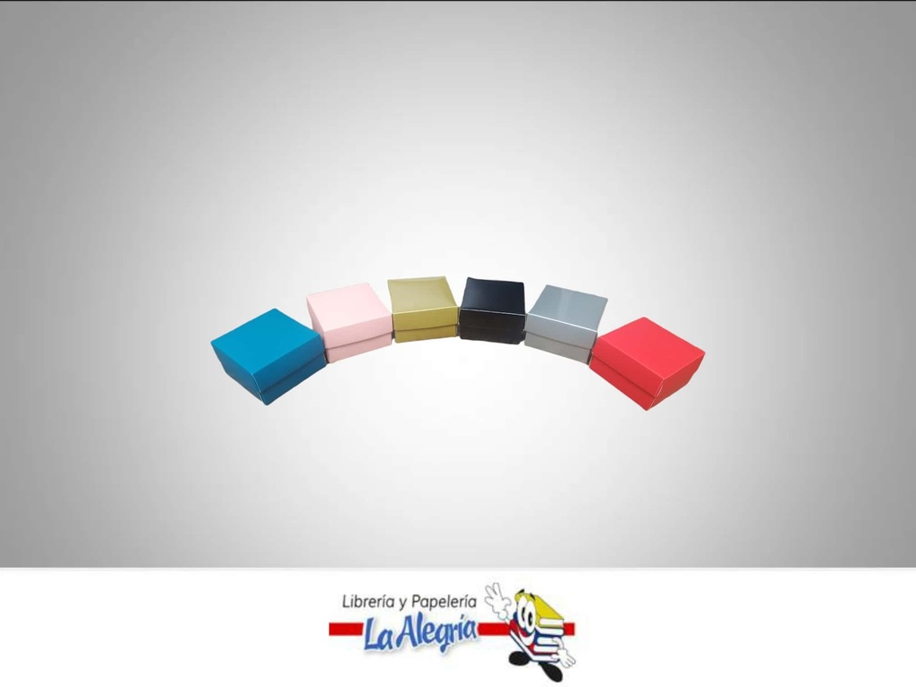 CAJA JOYERIA 4X6 5X6,5 CM COLOR SURT UND MARCA S/M   