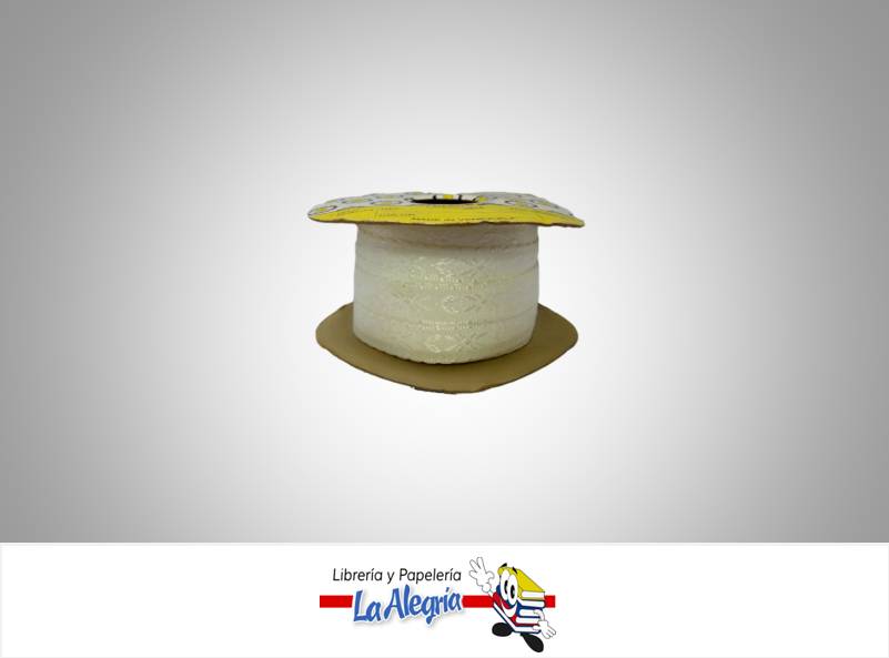 CINTA ENCAJE 12MM BLANCO XMETRO MARCA S/M   