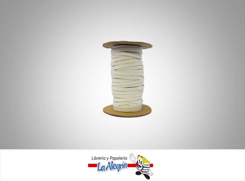 CINTA ELASTICA 5MMBLANCO XMETRO MARCA S/M   