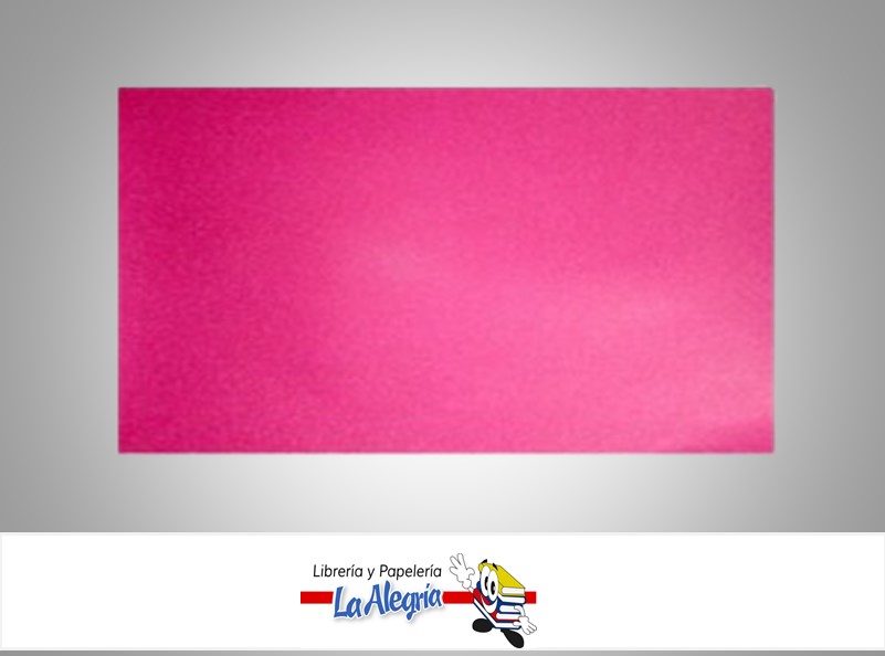 CARTULINA ESCARCHADA MICRO METALIZADA 50X70 CM FUCSIA UND 350GR MARCA S/M