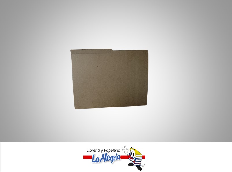 CARPETA MANILA/KRAFT OFICIO P/UND MARCA S/M