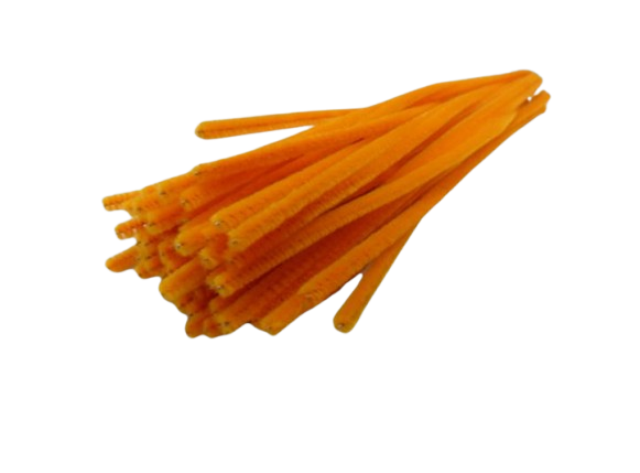 CHENIL UNICOLOR NARANJA UND MARCA S/M