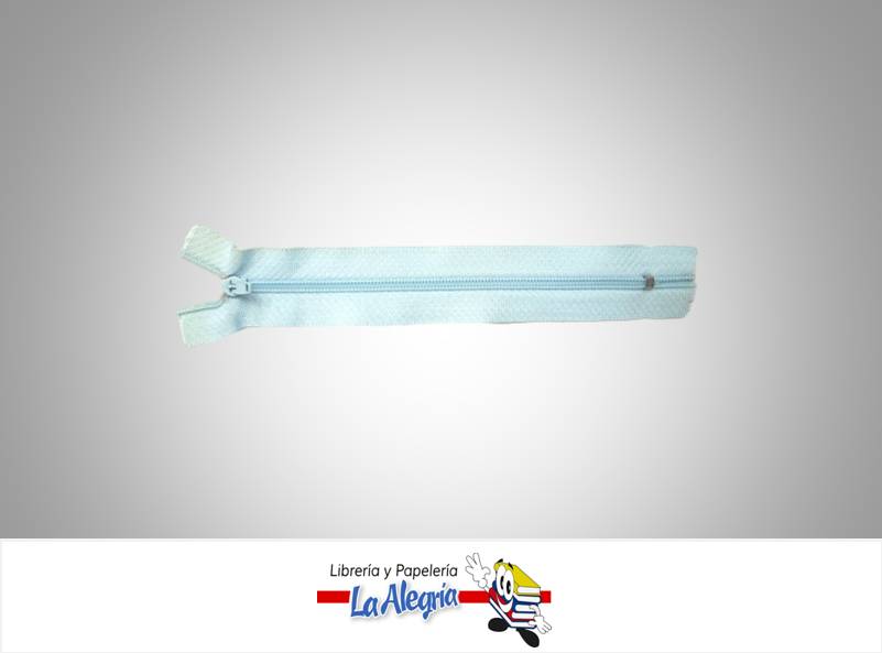 CIERREPLASTICO 15 CM AZUL CLARO UND MARCA S/M   