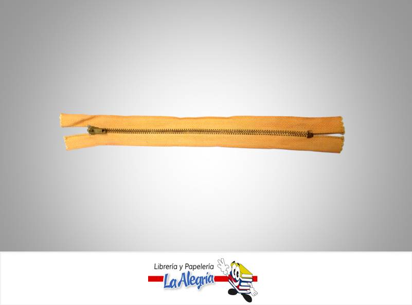 CIERRE METALICO 20CM SALMON UND MARCA S/M   