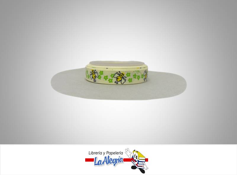 CINTA GROSS 09MM AMARILLO CLARO/ABEJA XM MARCA S/M   