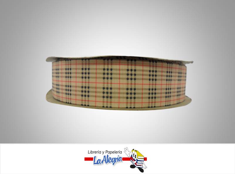 CINTA GROSS CUADRO 25MM CARNE XMETRO MARCA S/M   