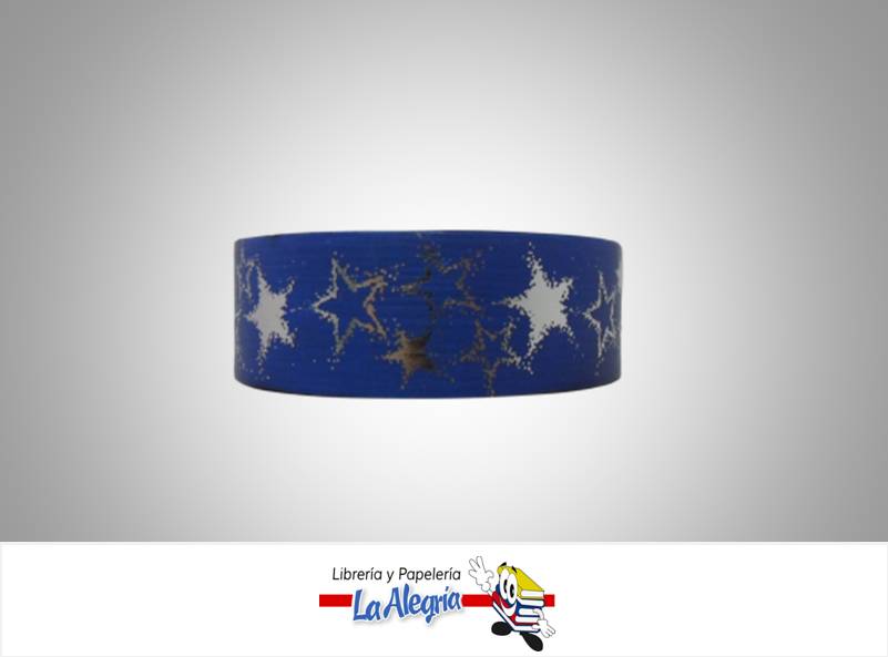 CINTA PAPER SYNTHETIC DECO 28MM AZUL XMT MARCA BOLIS   