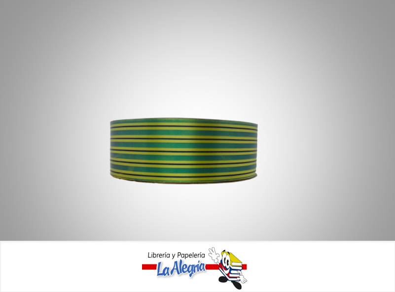 CINTA ESTAMPADA 35MM VERDE/AMARI/AZUL XM MARCA CINTAS JET   